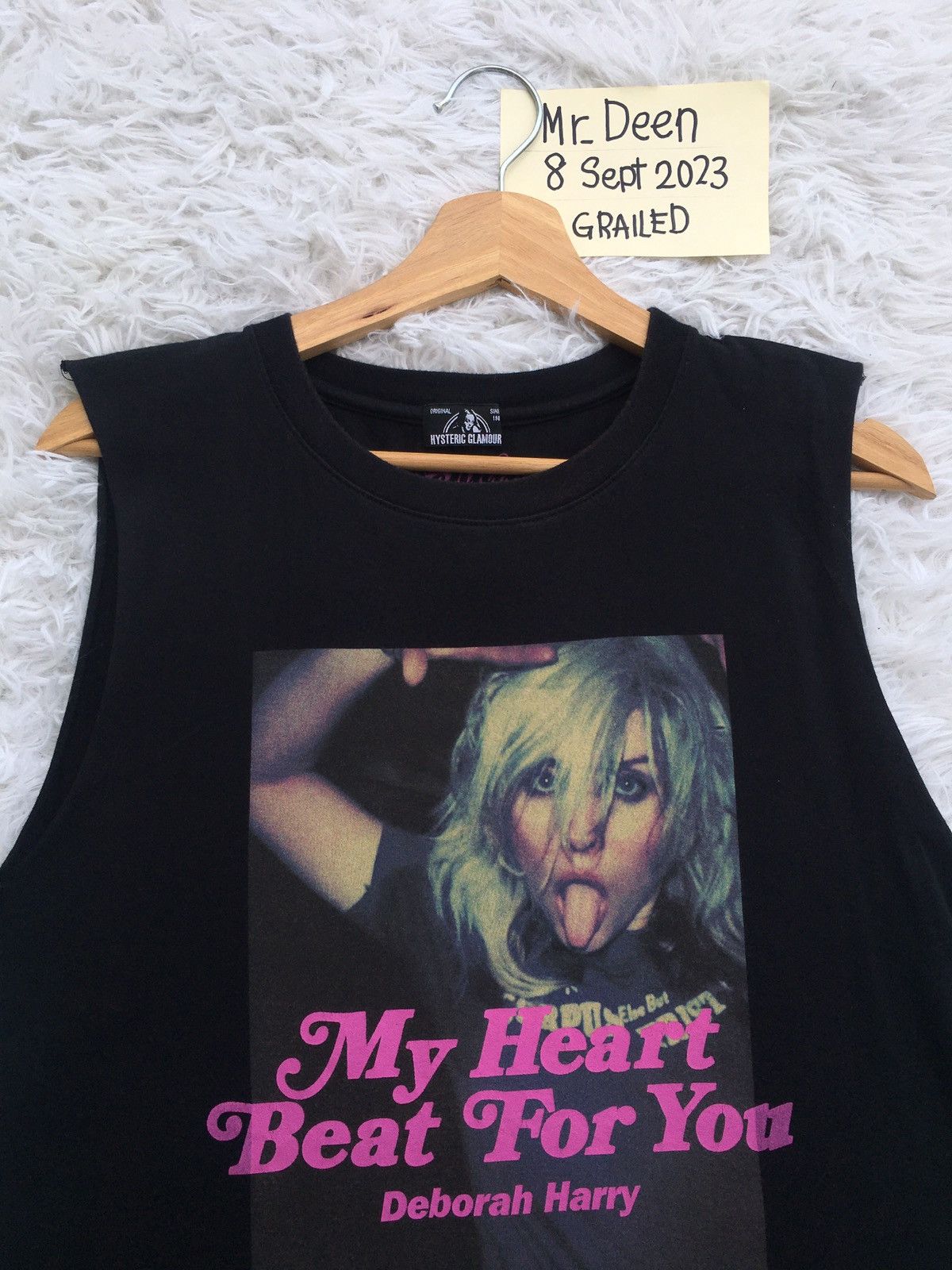 Hysteric Glamour Rare Vintage Hysteric Glamour Deborah Harry Sleeveless Top Size US M / EU 48-50 / 2 - 7 Thumbnail