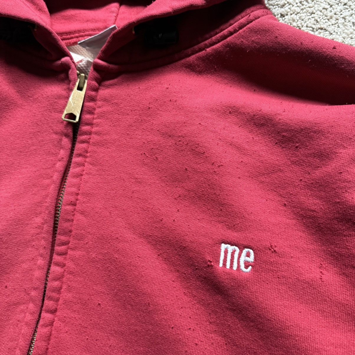 Carhartt Thermal Lined Zip Up Hoodie (Red) Size US XXL / EU 58 / 5 - 3 Thumbnail