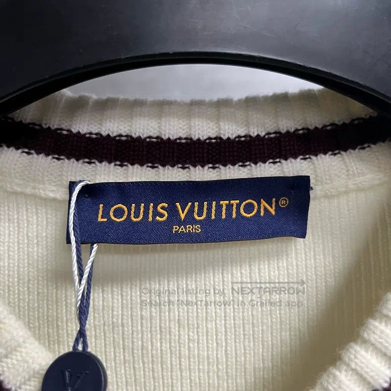 Louis Vuitton Louis Vuitton 24 white trim detail cotton wool waistcoat v Size US M / EU 48-50 / 2 - 2 Thumbnail