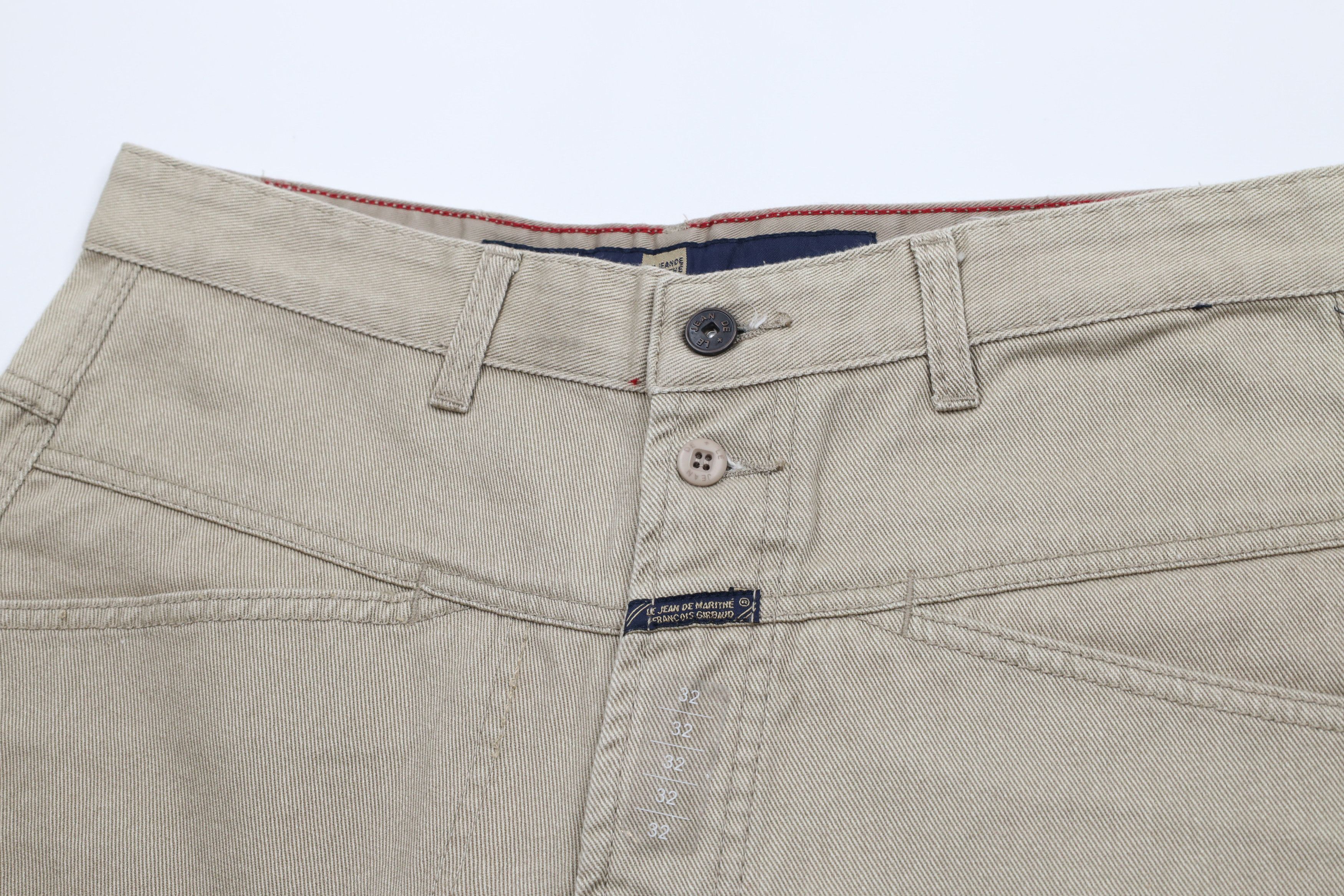 Marithe + Francois Girbaud × Vintage NOS Vintage 90s Marithe Francois Girbaud Denim Jean Short Size US 32 / EU 48 - 5 Thumbnail