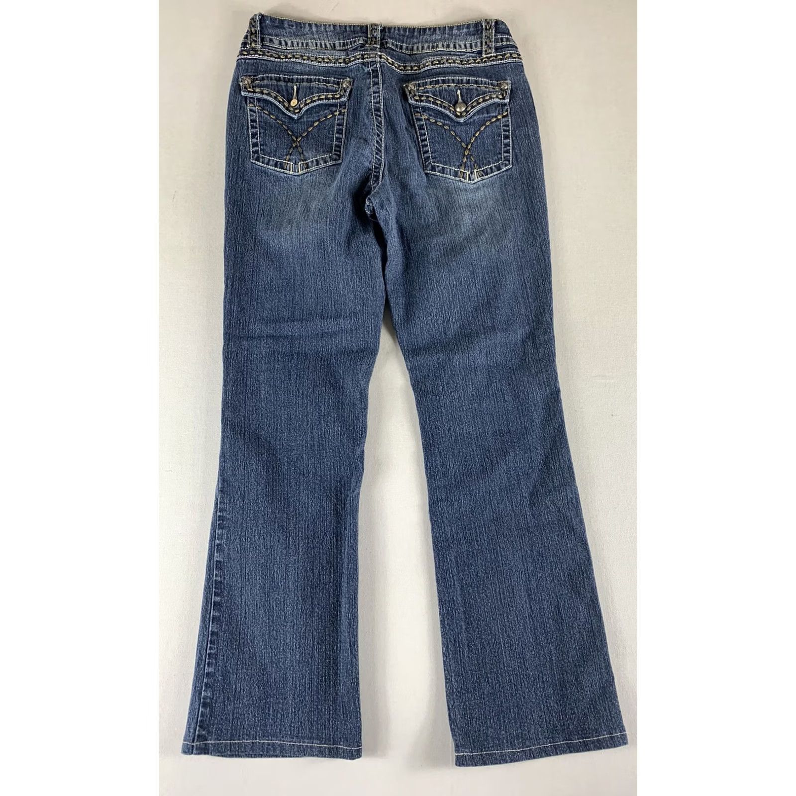 Vintage VSH JEANS WOMENS BLUE SIZE 12 COWGIRL Size 34" / US 12 / IT 48 - 7 Thumbnail