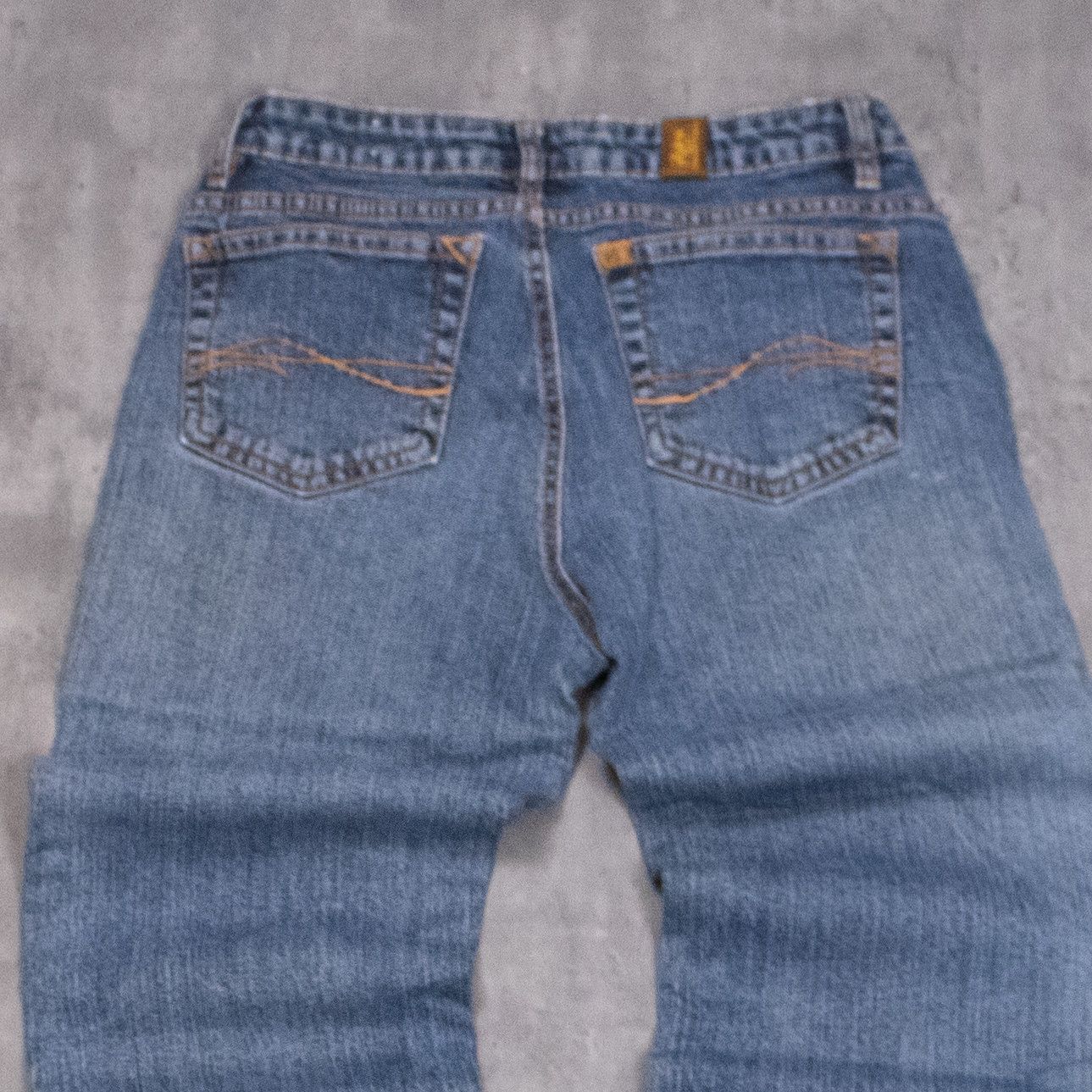 If Six Was Nine Vintage Y2K Arua Bootcut Mid Wash Baggy Denim Jeans Size US 29 - 12 Thumbnail