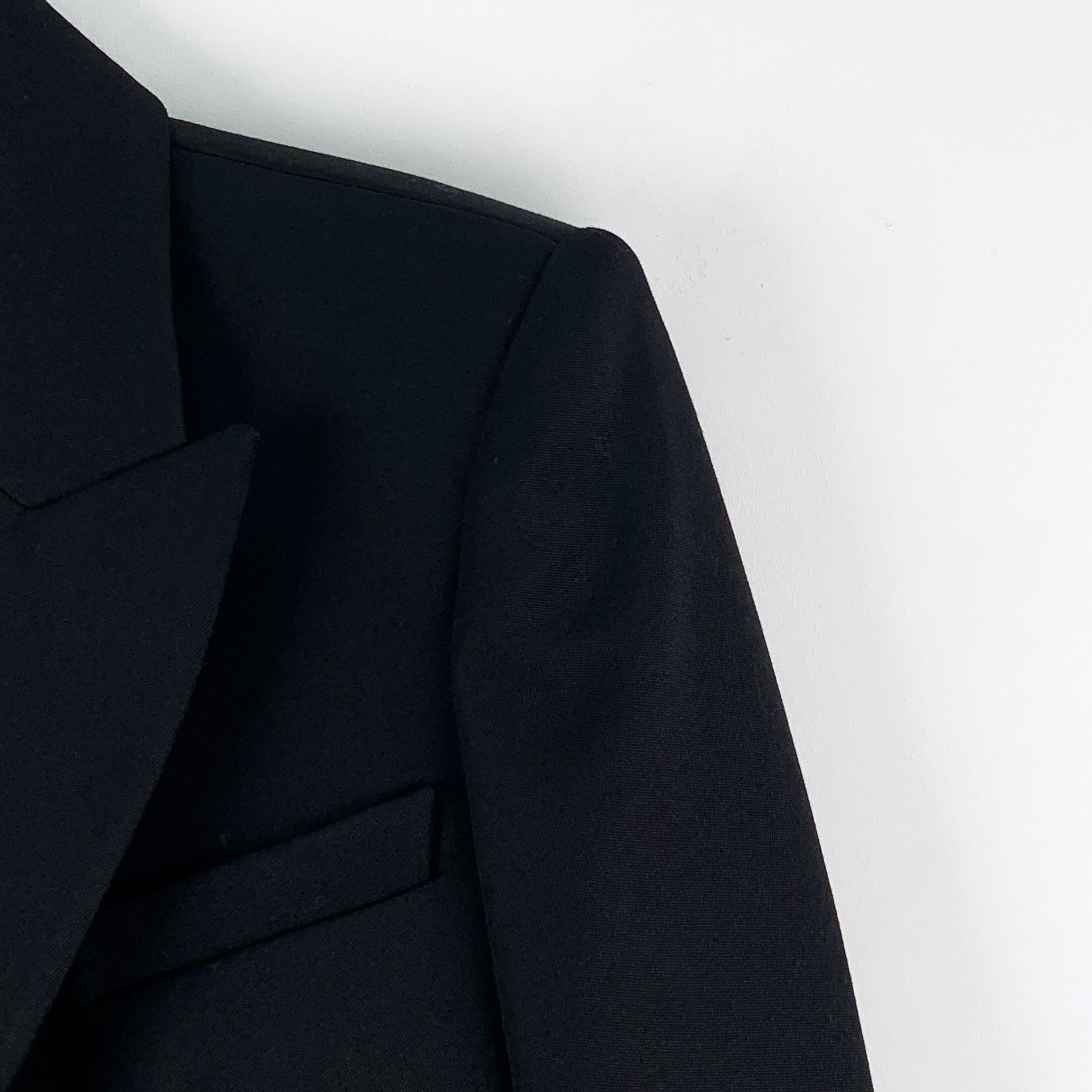Balmain Balmain Wool Blazer Black (36) Size XS / US 0-2 / IT 36-38 - 3 Thumbnail