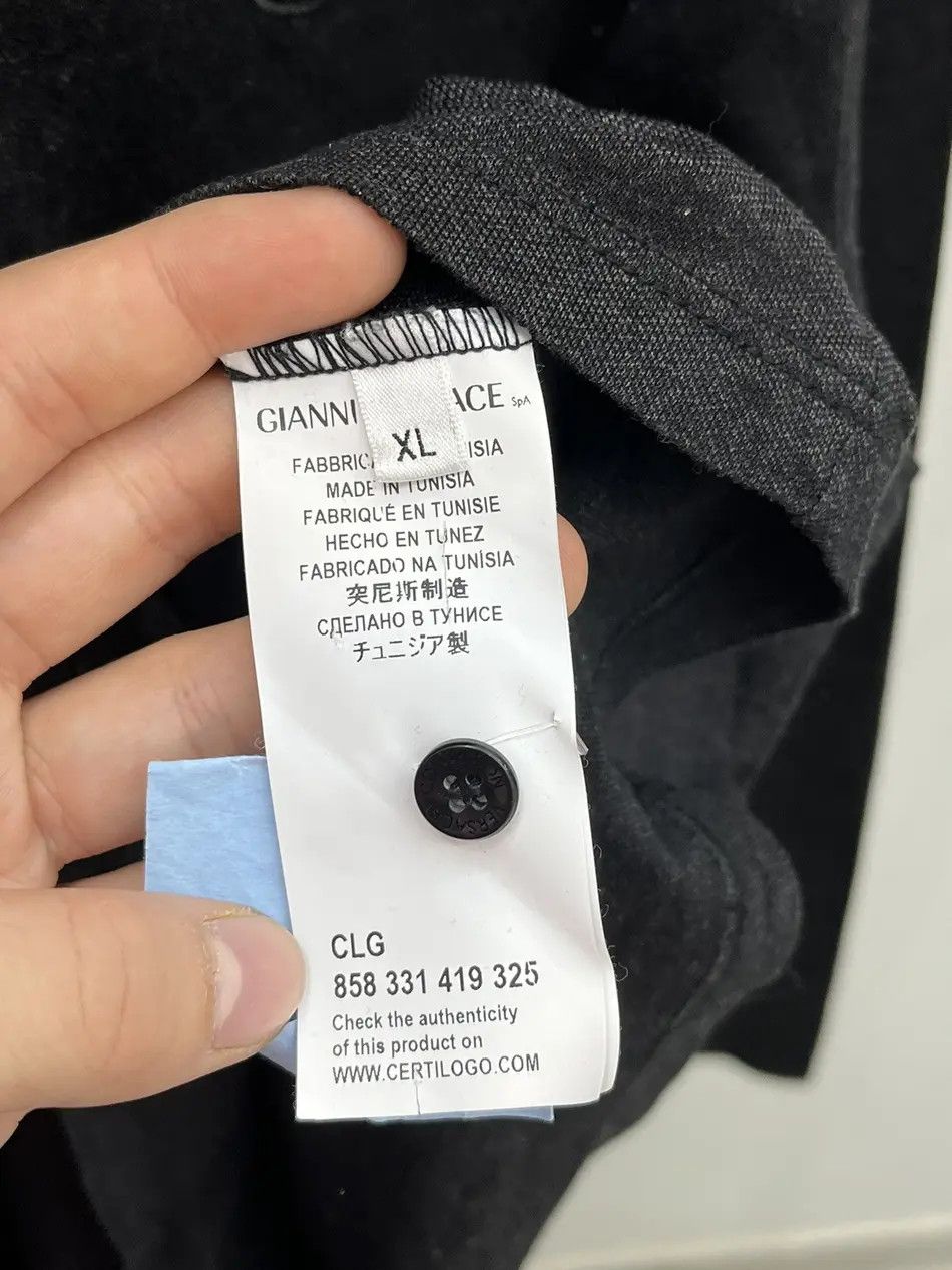 Versace Versace Collection Long Sleeve Polo Tee T-shirt Size US XL / EU 56 / 4 - 4 Thumbnail