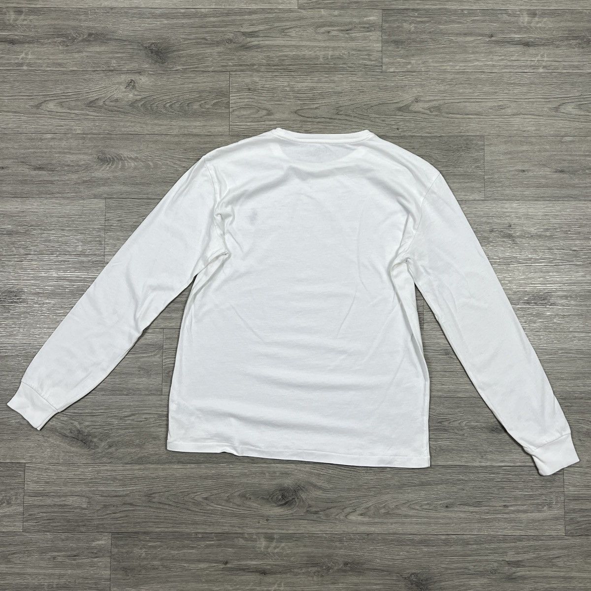 Polo Ralph Lauren Polo Ralph Lauren White Long Sleeve T-Shirt Navy Pony Size S Size US S / EU 44-46 / 1 - 4 Thumbnail