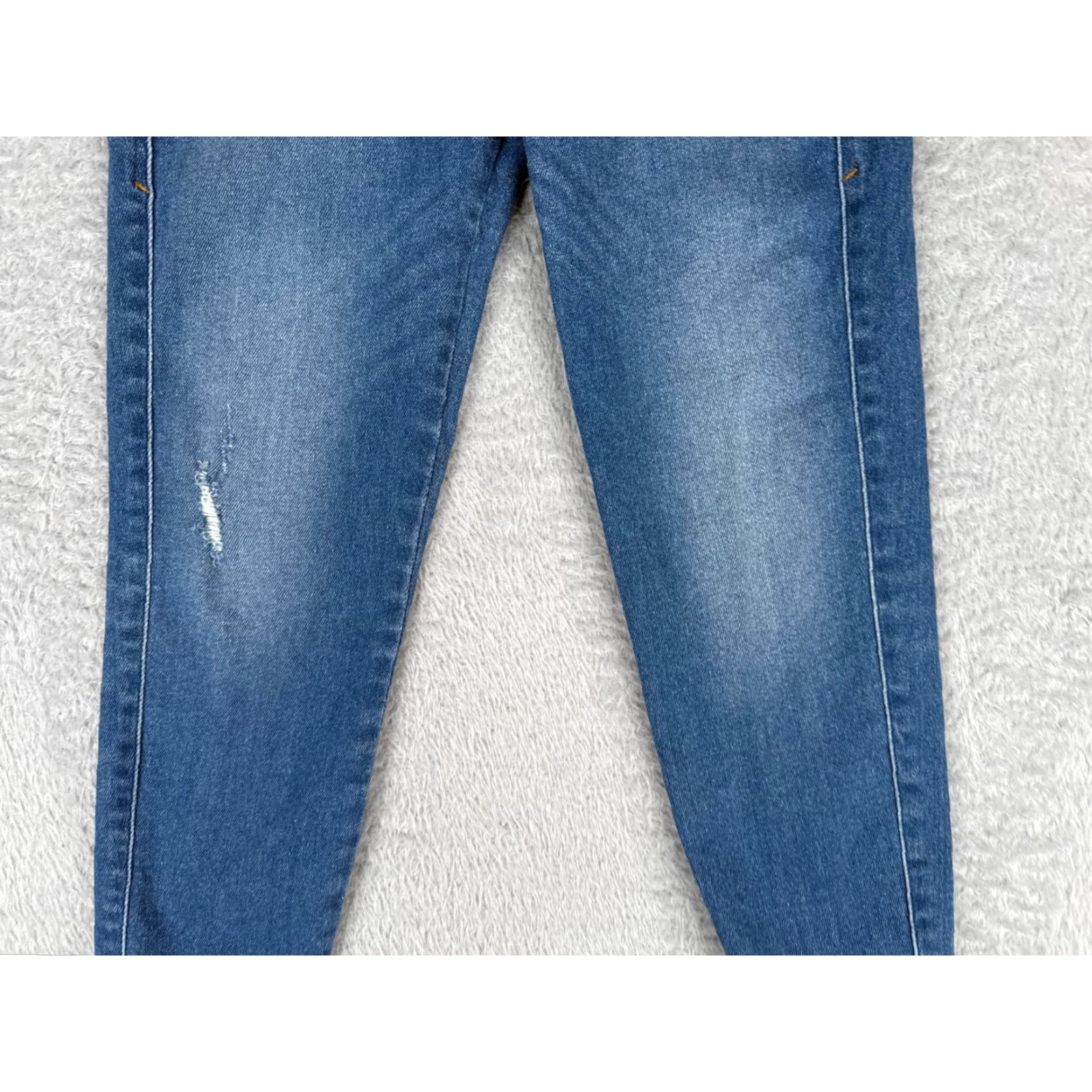 Diesel Diesel Womens Jeans Denim Blue 26 Regular 5-Pocket Distressed Stretch Skinny Size 26" / US 2 / IT 38 - 3 Thumbnail
