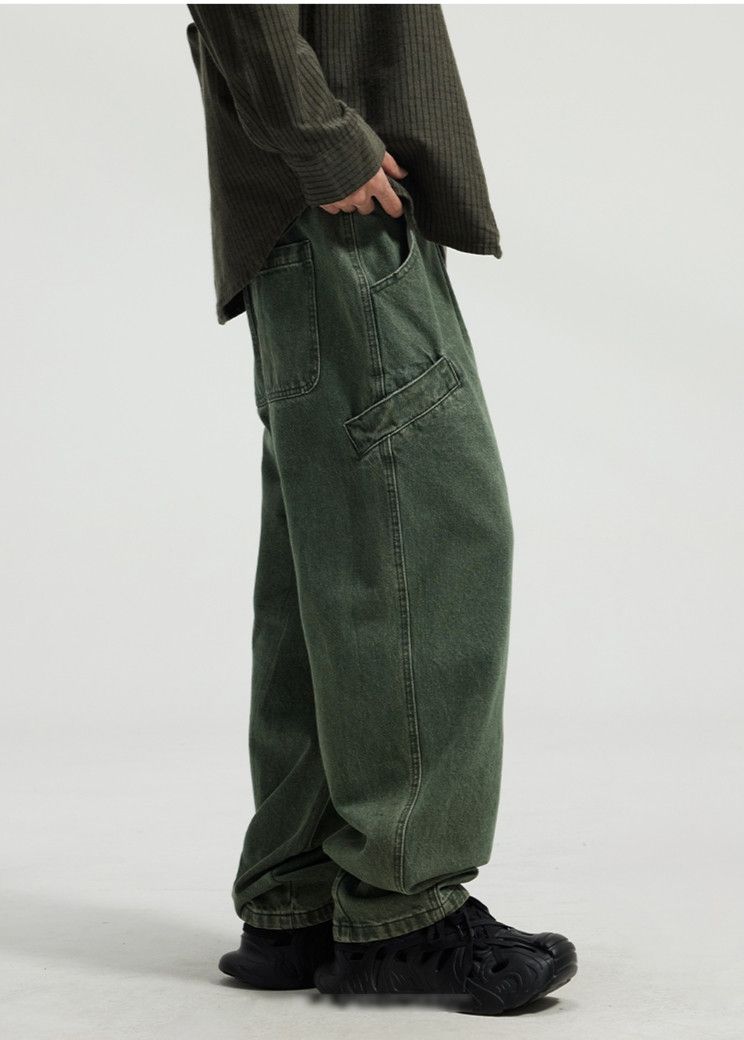 Japanese Brand × Jean Elastic Japanese Streetwear Cargo Pants Size US 26 / EU 42 - 4 Thumbnail