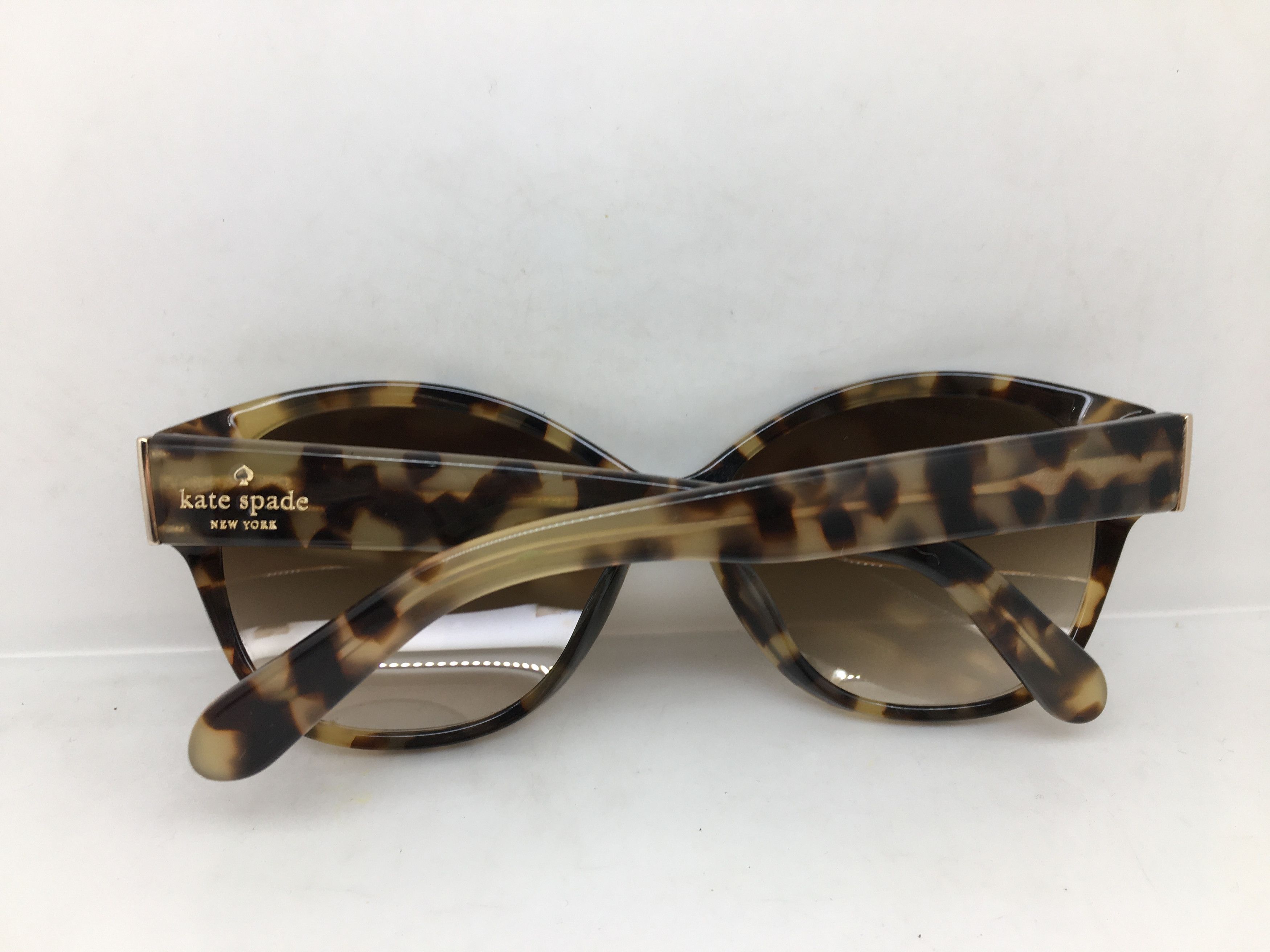 Kate Spade Kate Spade Kiersten Tortoise Acetate Sunglasses Frame Size ONE SIZE - 9 Thumbnail