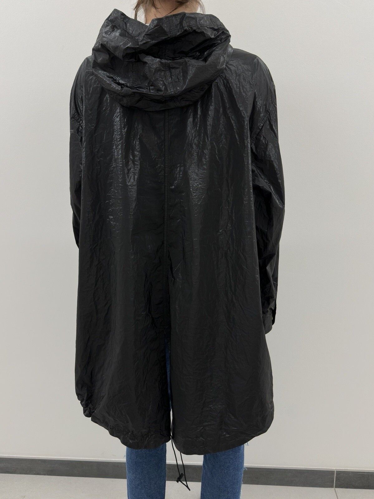 T by Alexander Wang T Alexander Wang Rain Anorak Jacket Black Size 4 Size L / US 10 / IT 46 - 9 Thumbnail