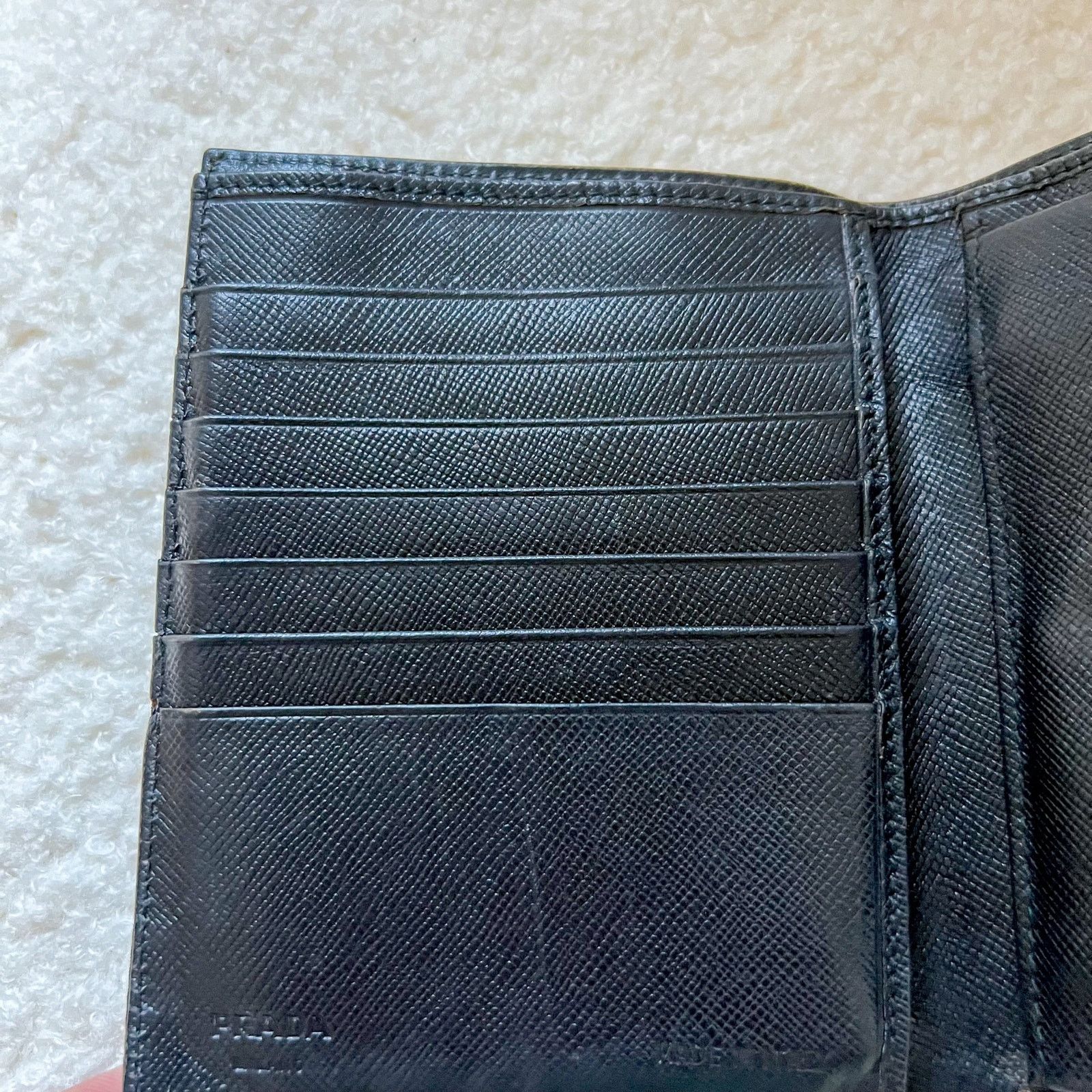 Prada PRADA Black Nylon and Leather Wallet Size ONE SIZE - 6 Thumbnail