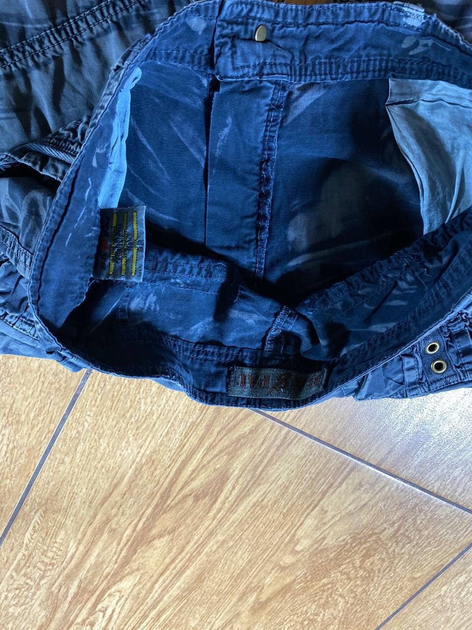 Other Rare CARGO MILITARY CAMO SHORTS 90s Y2K multipocked Size US 32 / EU 48 - 11 Thumbnail