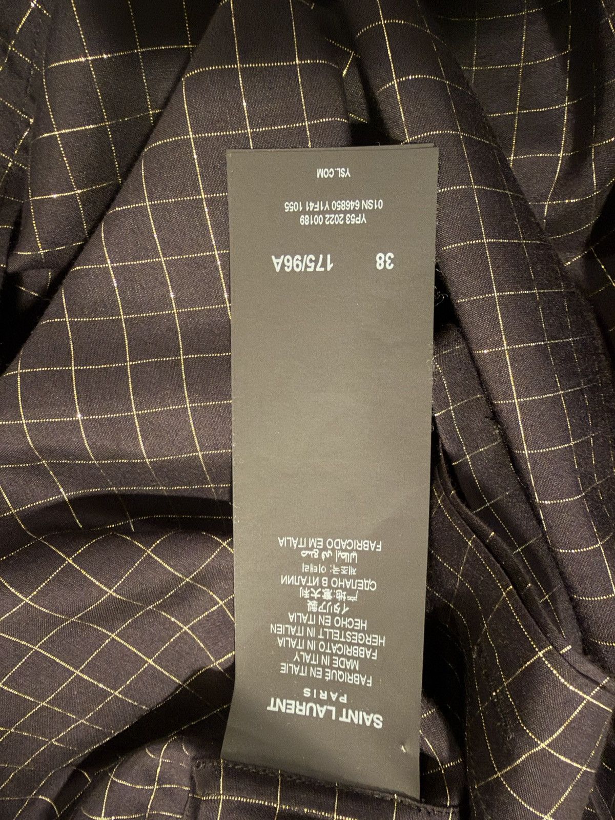 Saint Laurent Paris Saint laurent mens 2022 shirt. 38/15.5/M. $1150 Size US XXS / EU 40 - 4 Thumbnail