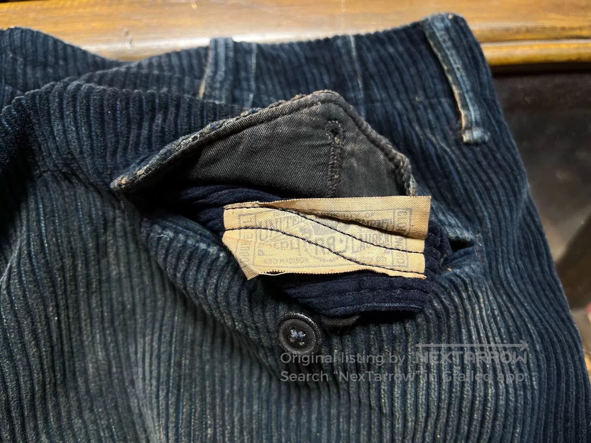 RRL Ralph Lauren RRL Vintage Corduroy Casual Pants. Size US 28 / EU 44 - 5 Thumbnail