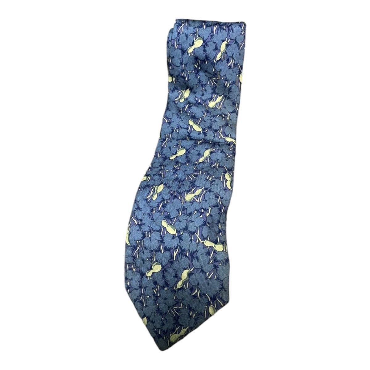 Designer × Hermes × Vintage Hermes Paris Silk Tie 7366 PA Size ONE SIZE - 5 Thumbnail