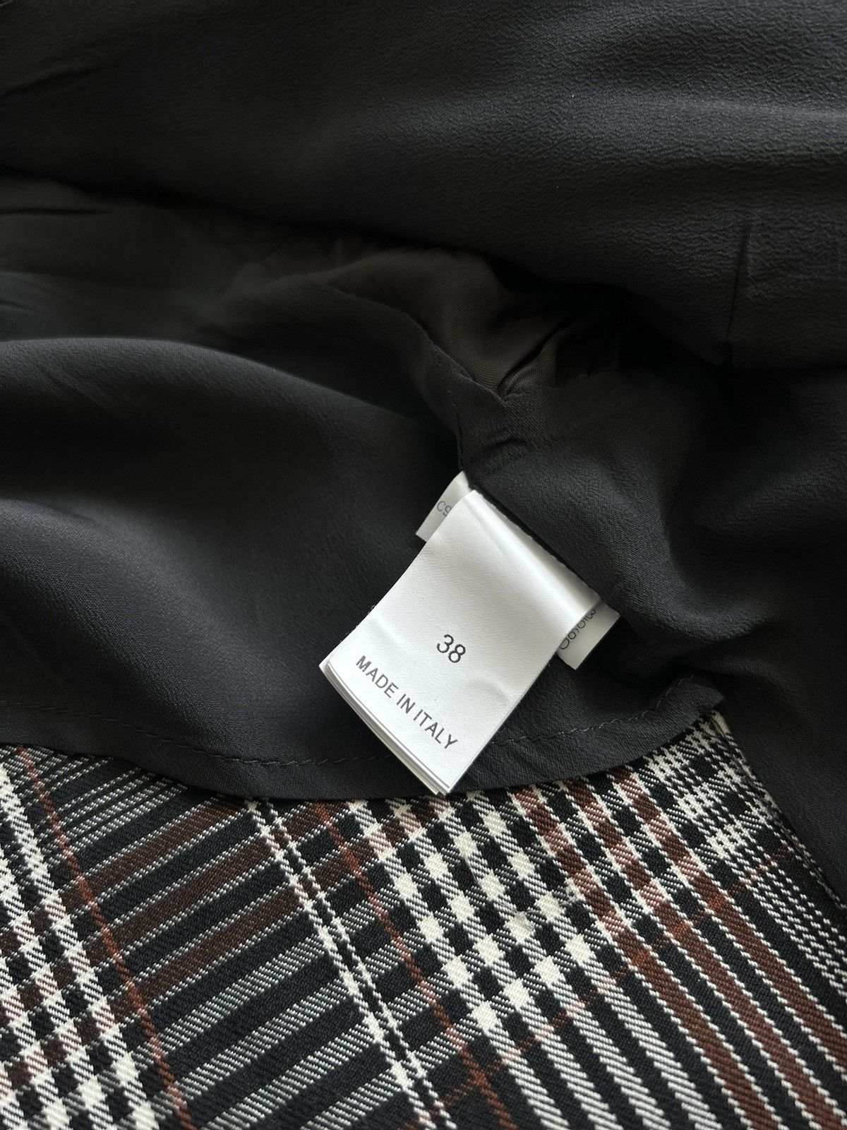 Brunello Cucinelli NEW❗️ BRUNELLO CUCINELLI Double-Breasted Checked Wool Coat Size XS / US 0-2 / IT 36-38 - 13 Thumbnail
