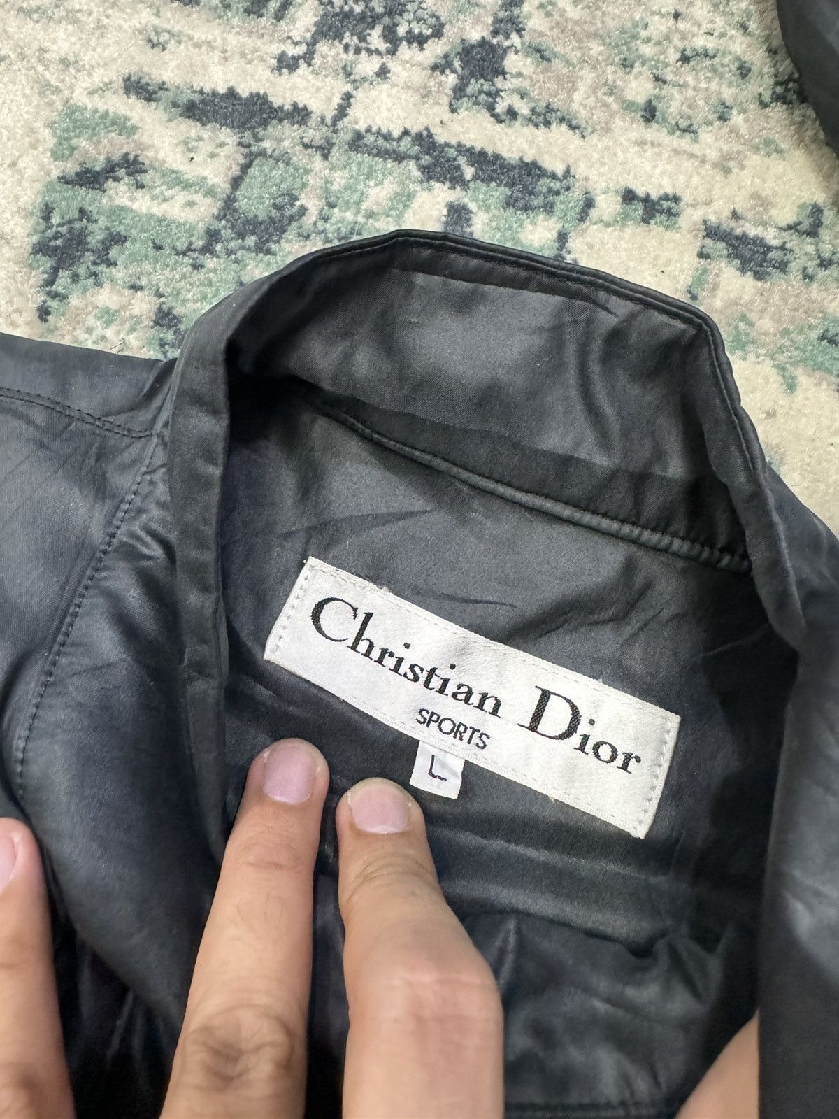 Christian Dior Monsieur VINTAGE CHRISTIAN DIOR SPORTS ZIPPER WINDBREAKER Size US L / EU 52-54 / 3 - 7 Thumbnail