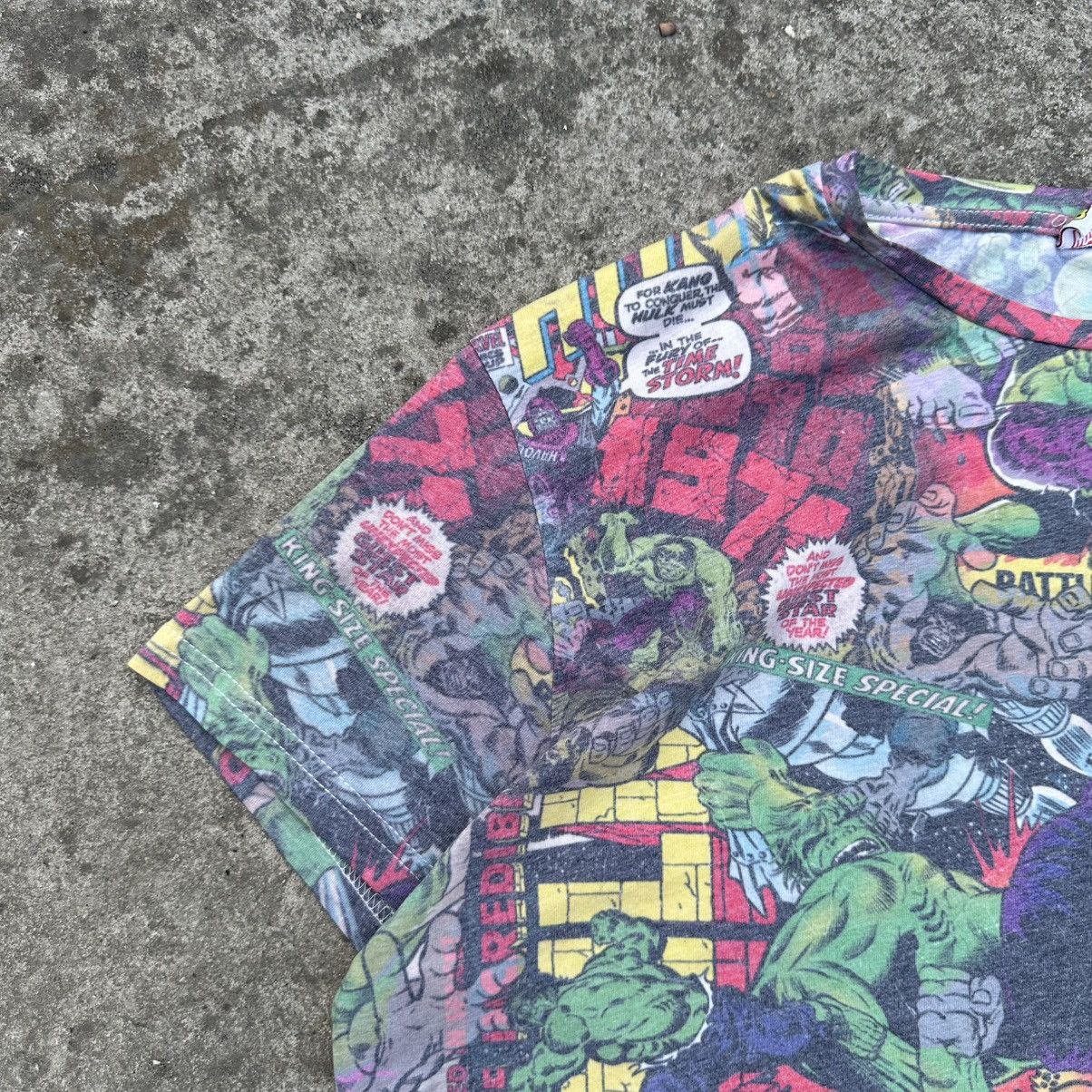 Marvel Comics Vintage Japanese Style Marvel Comics Overprinted Y2K 00s Size US M / EU 48-50 / 2 - 4 Thumbnail