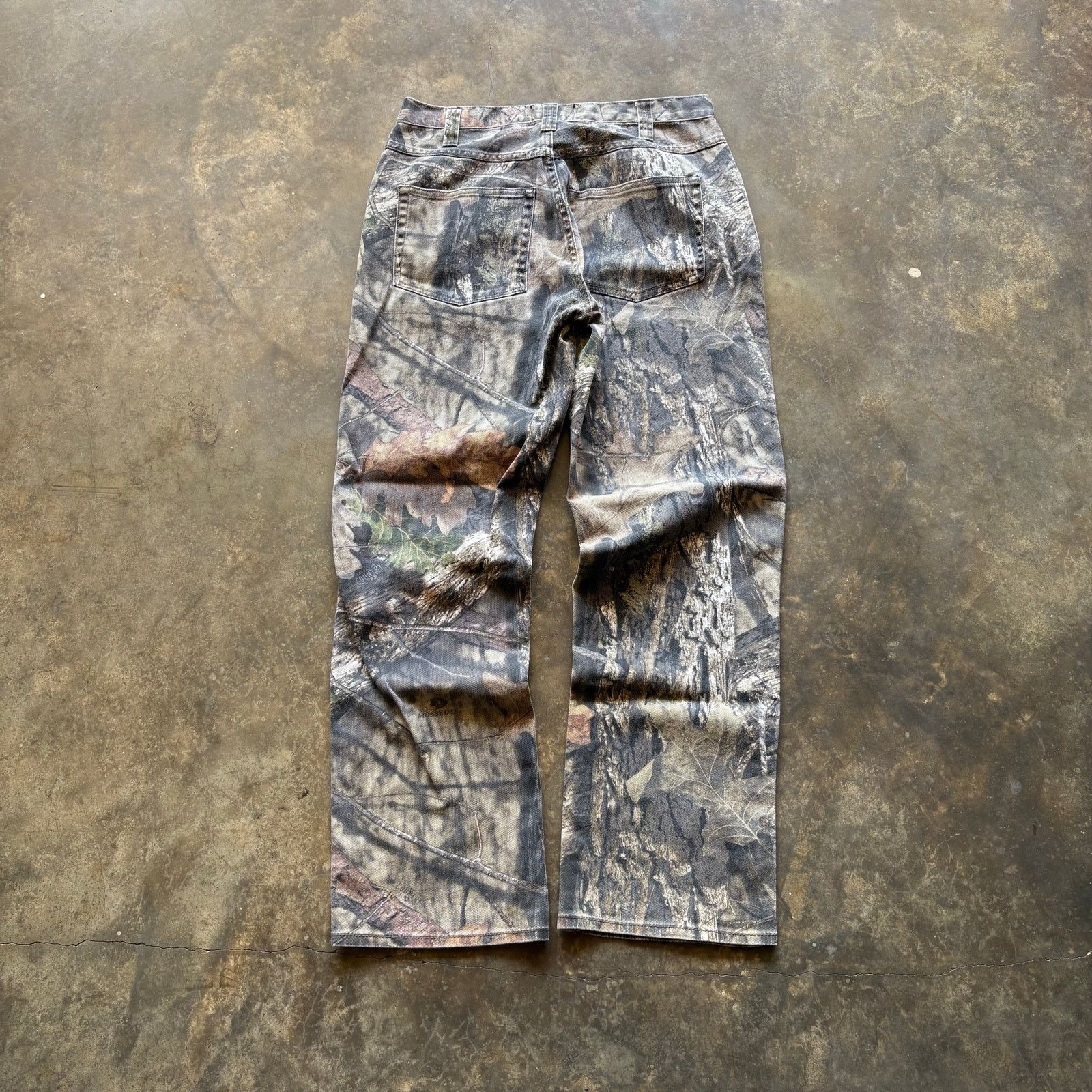 Mossy Oaks × Vintage Vintage Essential Mossy Oak Camouflage Blue Jeans 34x34 Size US 34 / EU 50 - 1 Thumbnail