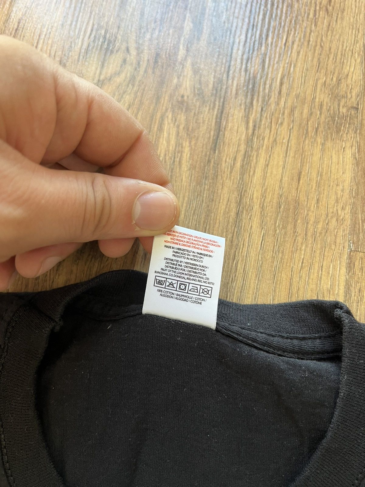 Fruit Of The Loom Vintage “SAFE SEX” T-Shirt (Fruit of the Loom, Size L) Size US L / EU 52-54 / 3 - 8 Thumbnail
