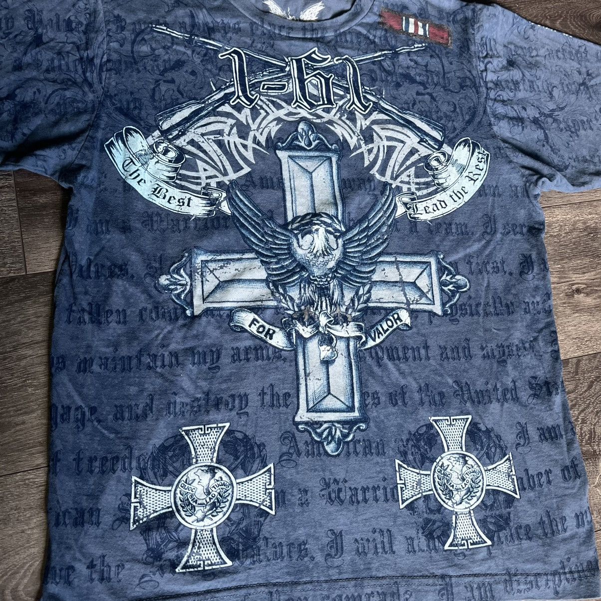 Affliction Vintage 2000s Apprime Affliction Style Roadrunners Eagle Tee Size US M / EU 48-50 / 2 - 3 Thumbnail