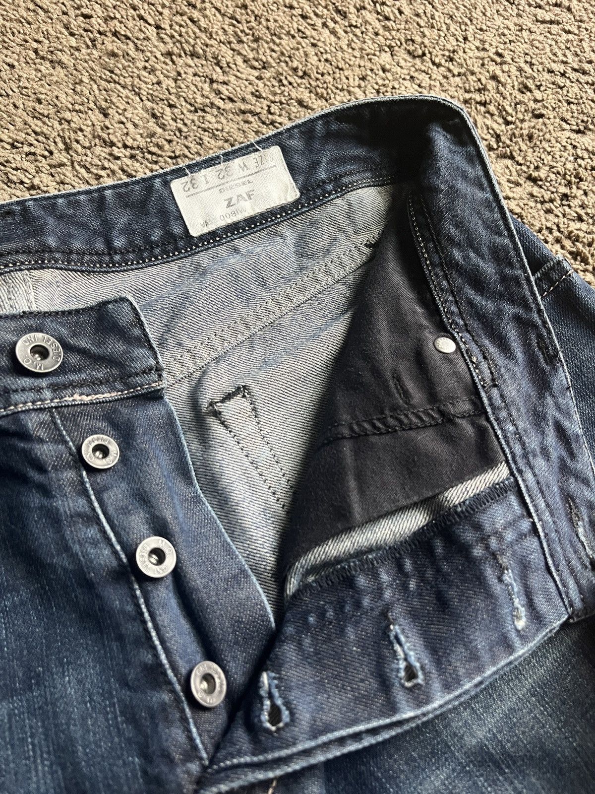 Diesel DIESEL Bootcut Flaired Navy Denim Size US 32 / EU 48 - 5 Thumbnail
