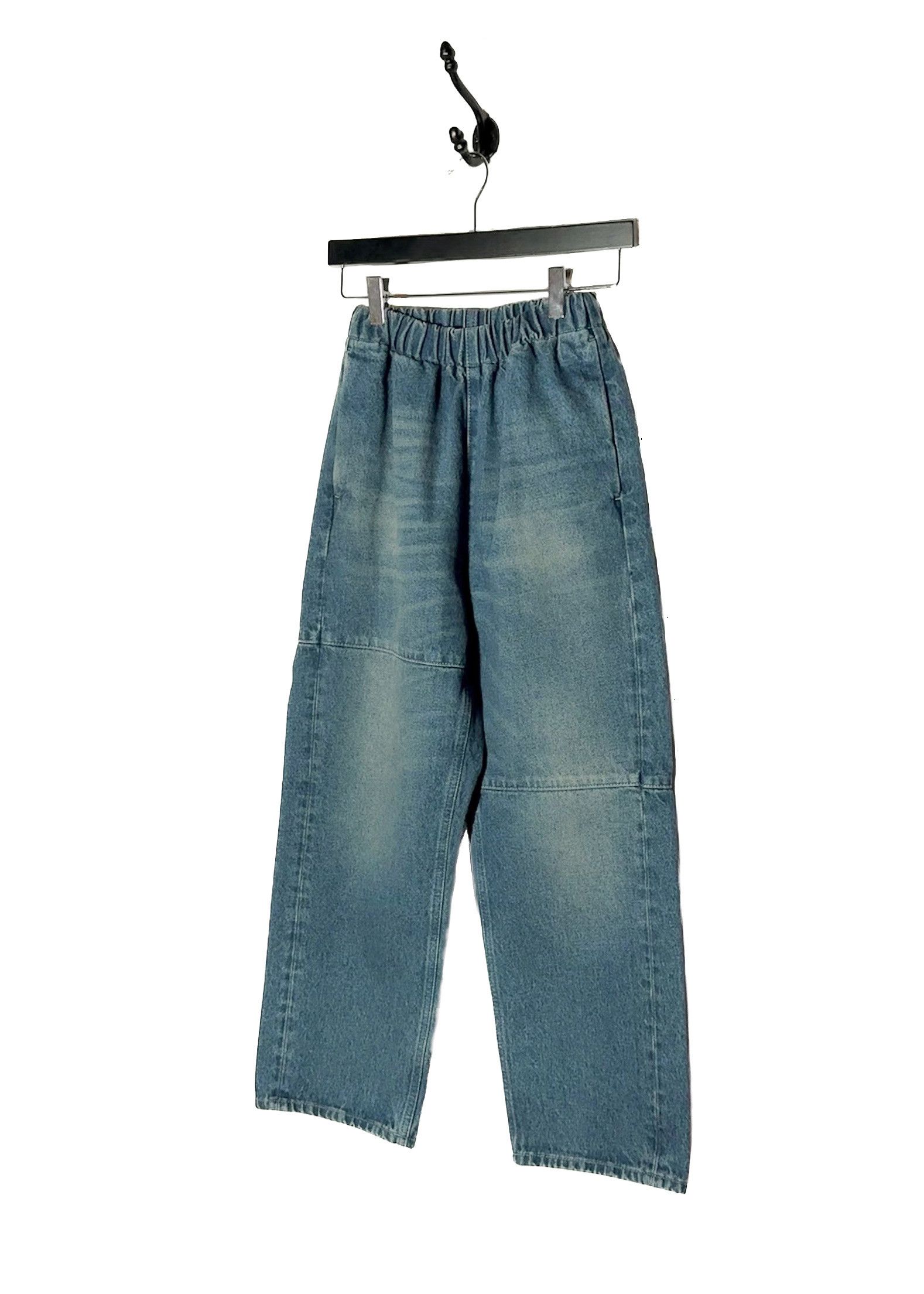 MM6 MM6 Washed Blue Elastic Waist Jeans Size 25" / US 0 / IT 36 - 2 Thumbnail