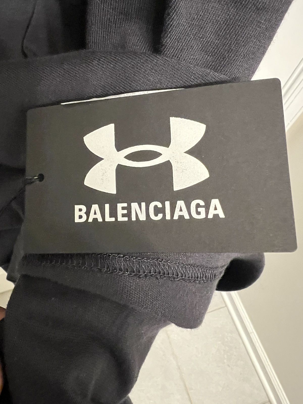 Balenciaga × Under Armour Balenciaga Under Armour T Shirt Oversized Fit $795 Size US XL / EU 56 / 4 - 2 Thumbnail