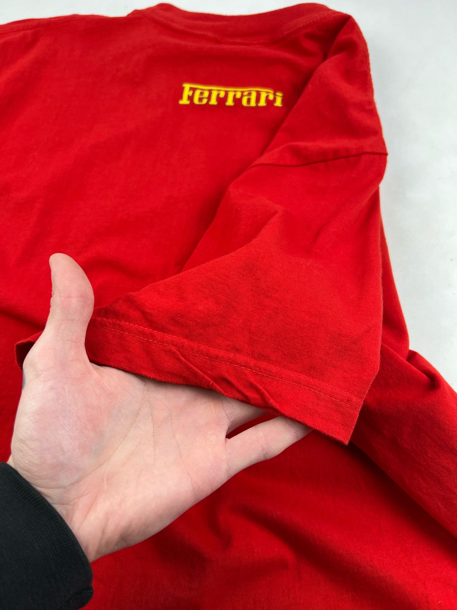Ferrari Vintage Ferrari Racing F1 T-Shirt 1996 Big Logo Red Men Sz L Size US XL / EU 56 / 4 - 10 Thumbnail
