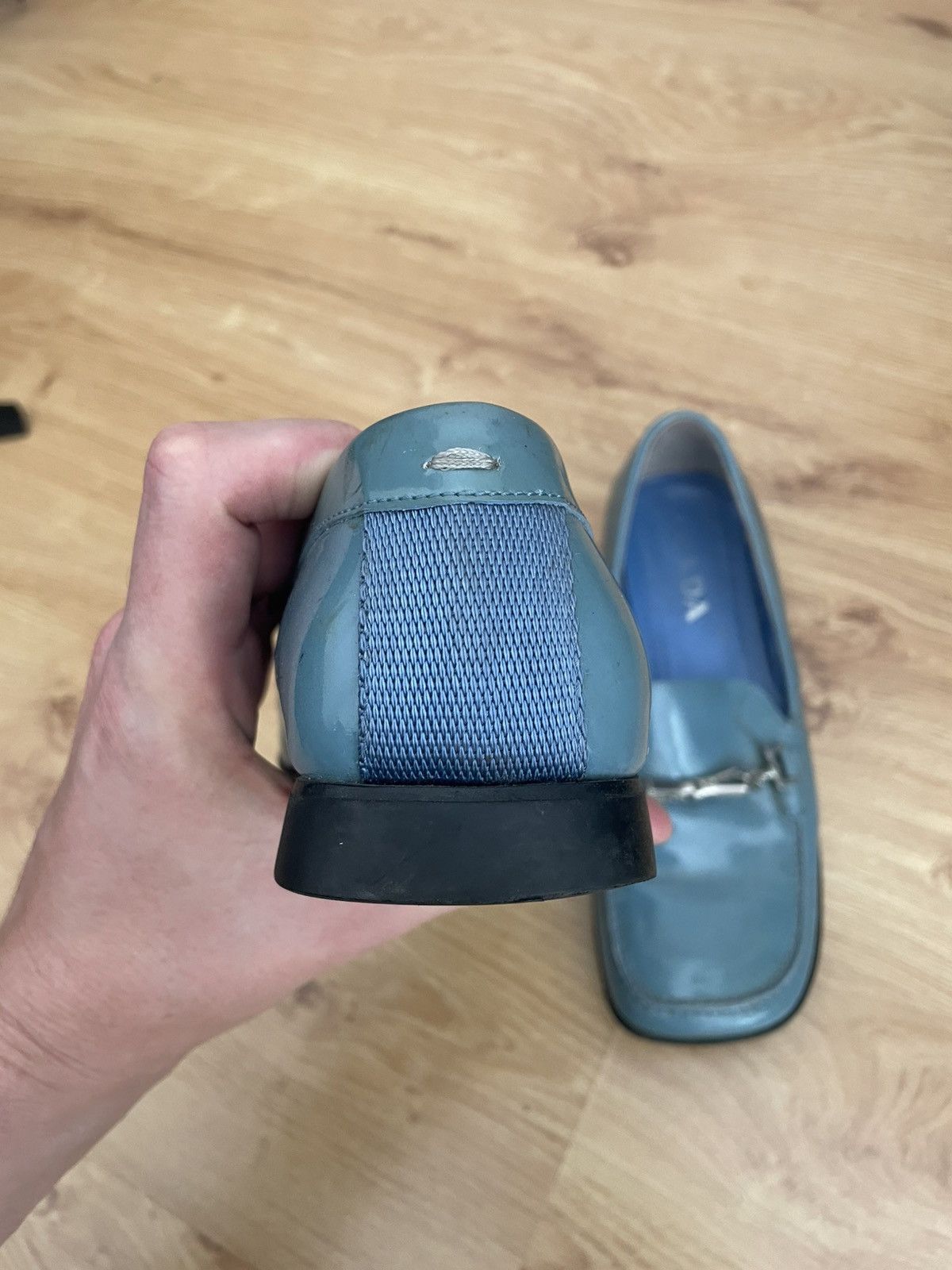 Prada Prada shiny leather loafer SS99 Size US 7.5 / IT 37.5 - 5 Thumbnail