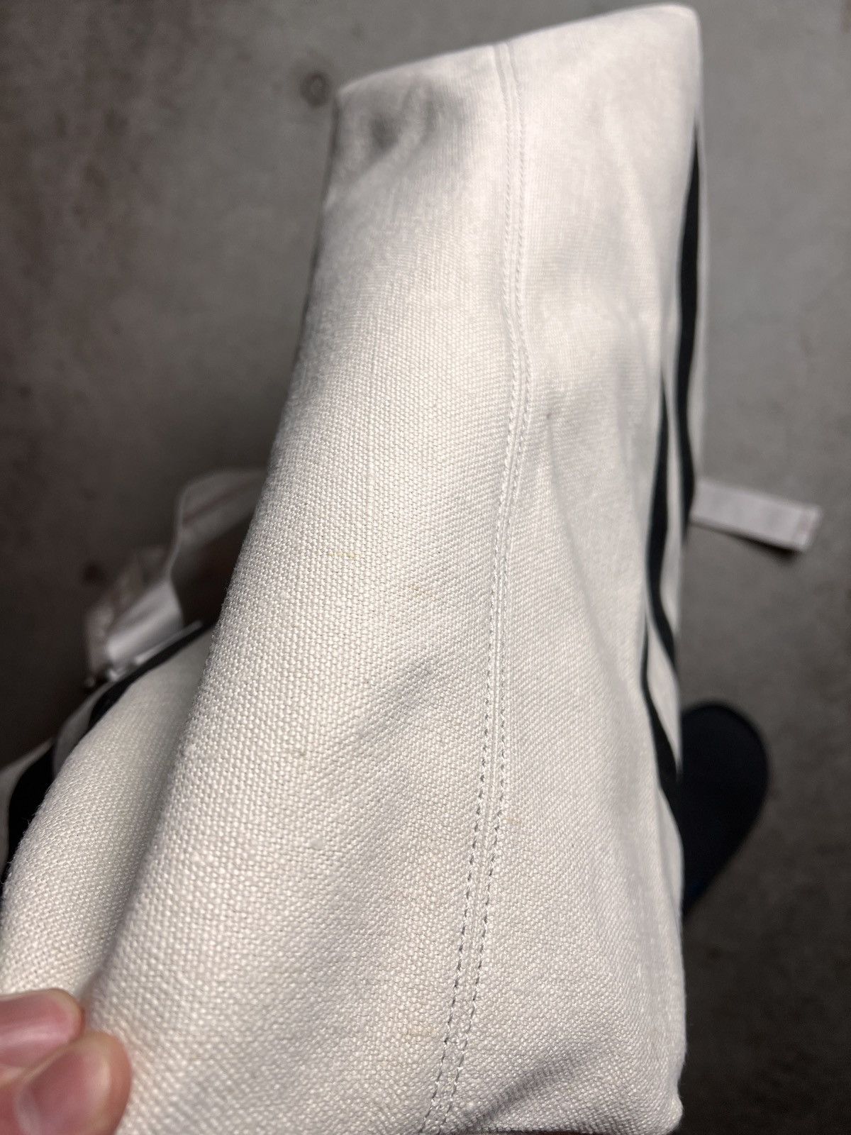 Off-White Off-White Tote Bag Canvas/Linen - Black/White Size ONE SIZE - 6 Thumbnail