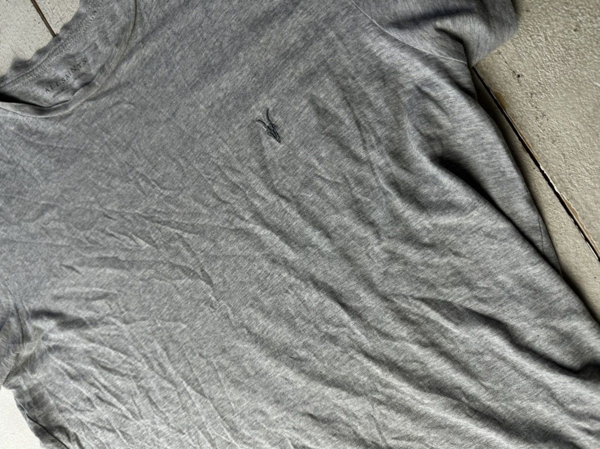 Allsaints 🚨ALLSAINTS GRAY T-SHIRT LUXURY OPIUM Y2K LUXURY Size US M / EU 48-50 / 2 - 5 Thumbnail