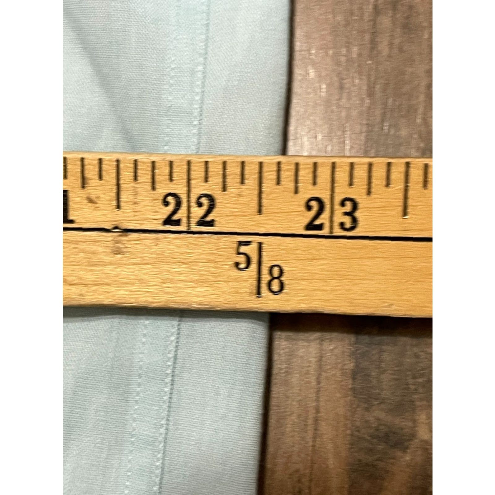 Merona Merona Shirt Mens Large 16-16.5 Blue Button Up The Ultimate Shirt Casual Regular Long Sleeve Collared Button-Up Merit? Size US L / EU 52-54 / 3 - 6 Thumbnail