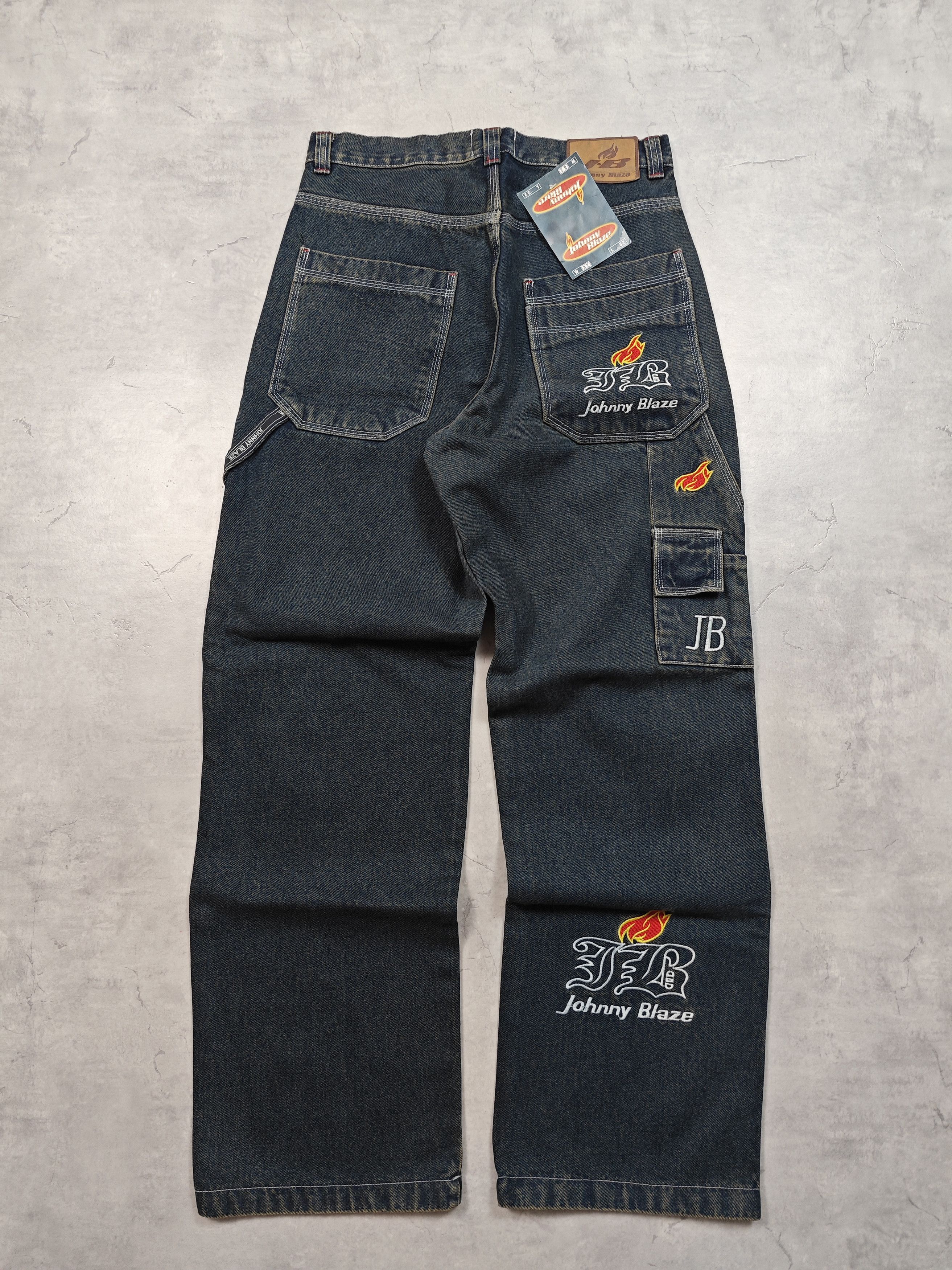 Vintage Johnny Blaze Vintage Y2K Jeans Size US 32 / EU 48 - 1 Thumbnail