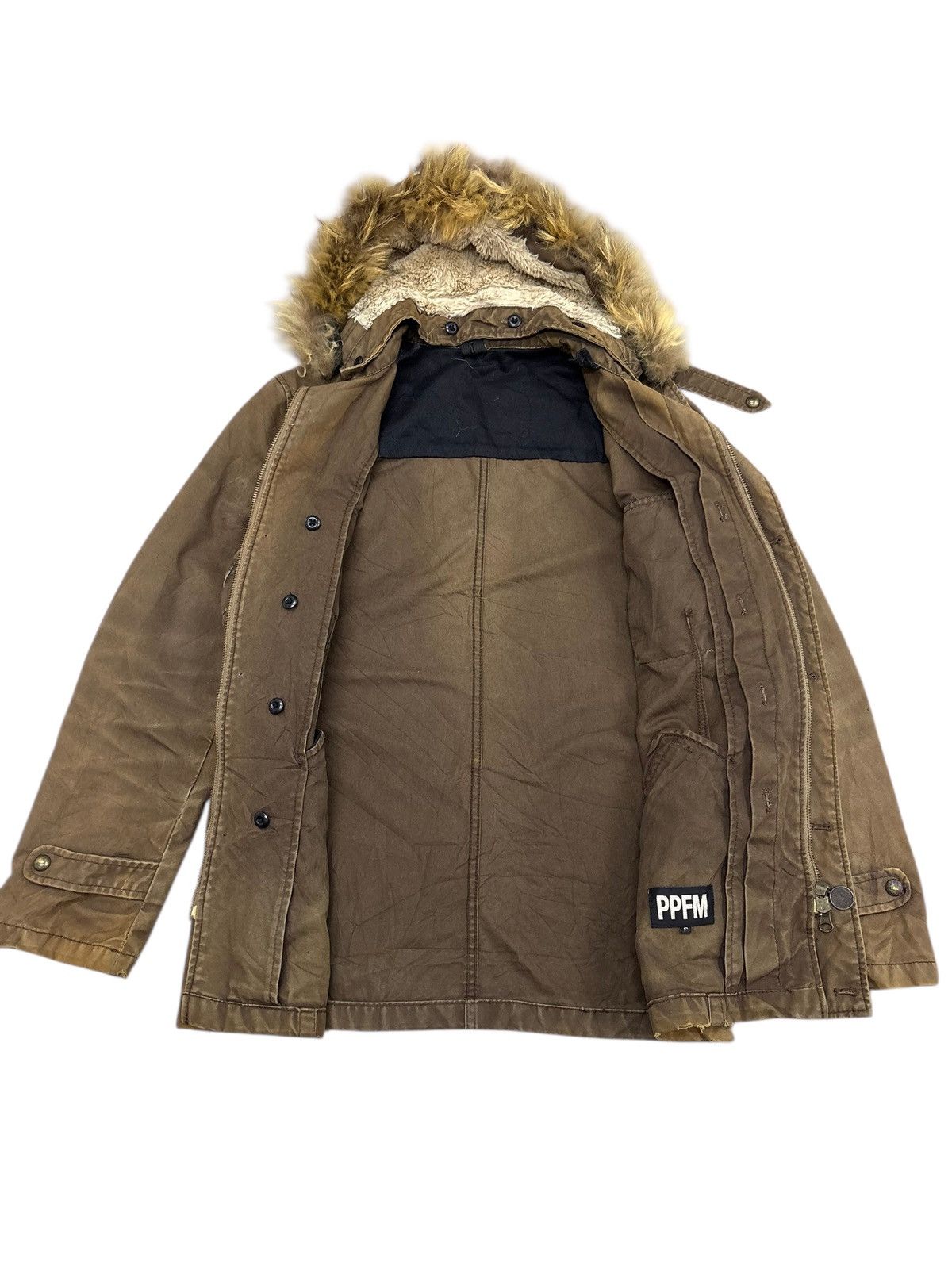 PPFM PPFM Fur Parka Jacket If Six Was Nine Style Size US M / EU 48-50 / 2 - 2 Thumbnail