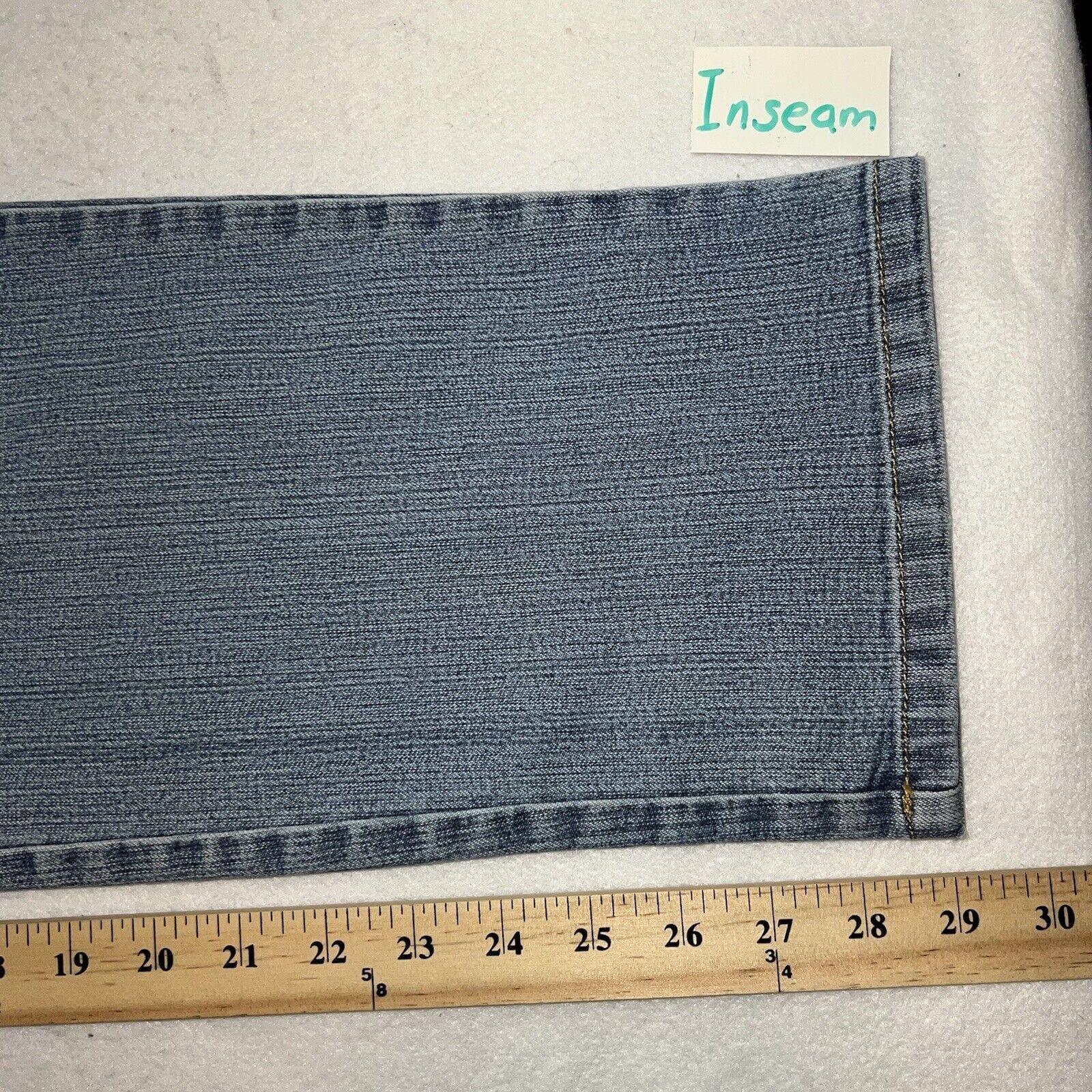 Gloria Vanderbilt Gloria Vanderbilt 14 Straight Leg Denim Jeans Stretch Size 33" - 11 Thumbnail