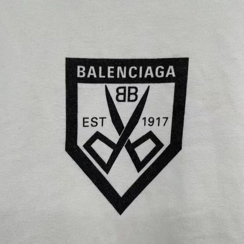Balenciaga Balenciaga Scissors Letter Short Sleeve Size US XS / EU 42 / 0 - 5 Thumbnail