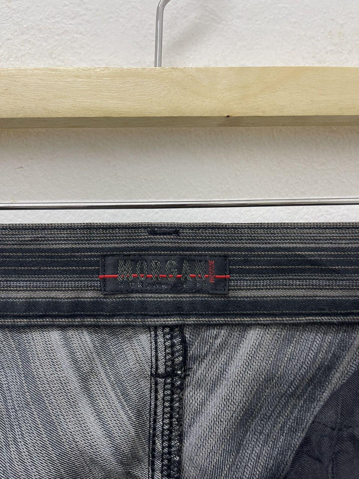 Morgan Homme Rare Vintage MORGAN HOMME Flare Striped Size US 28 / EU 44 - 7 Thumbnail
