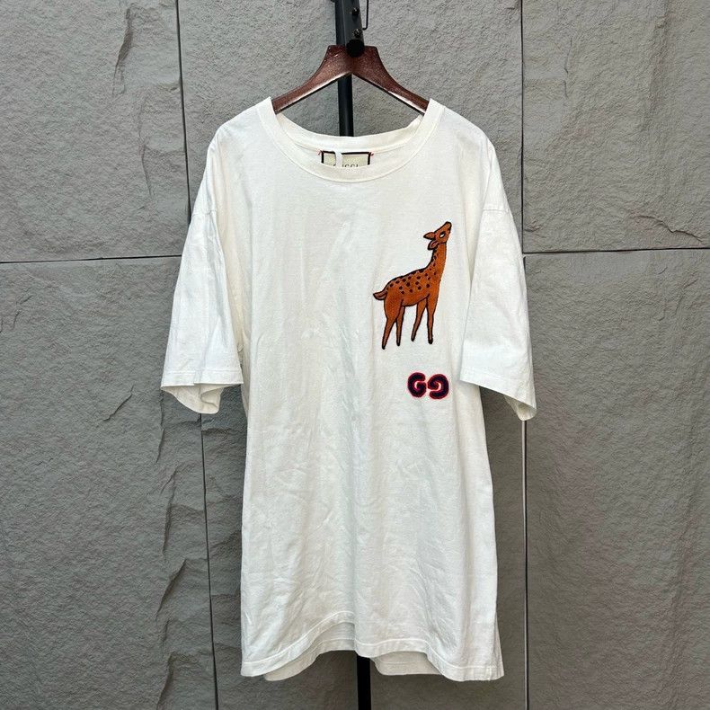 Gucci Gucci Deer short sleeves Size US XS / EU 42 / 0 - 1 Thumbnail