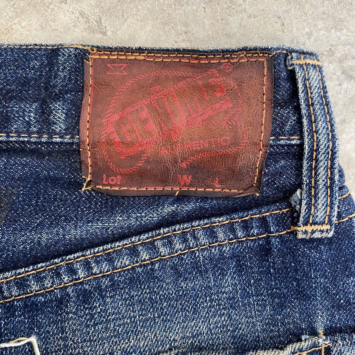 Denime Vintage 90’s Denime Japan Faded Blue Selvedge Jeans Size US 29 - 17 Thumbnail