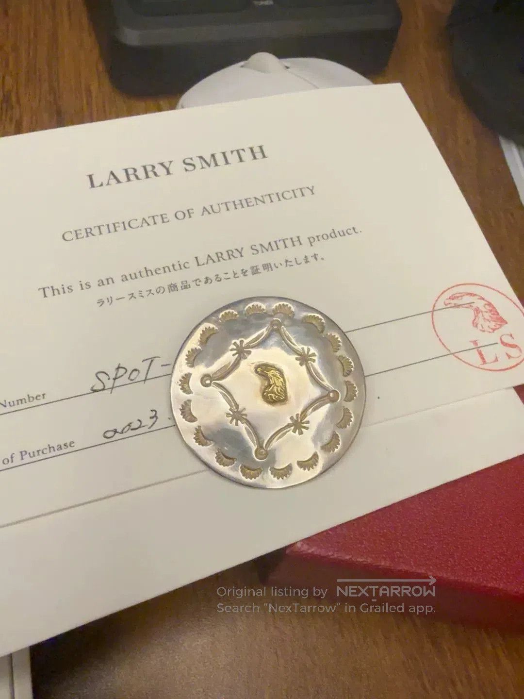 Larry Smith Larry Smith Silver Eagle Head Pin. Size ONE SIZE - 3 Thumbnail