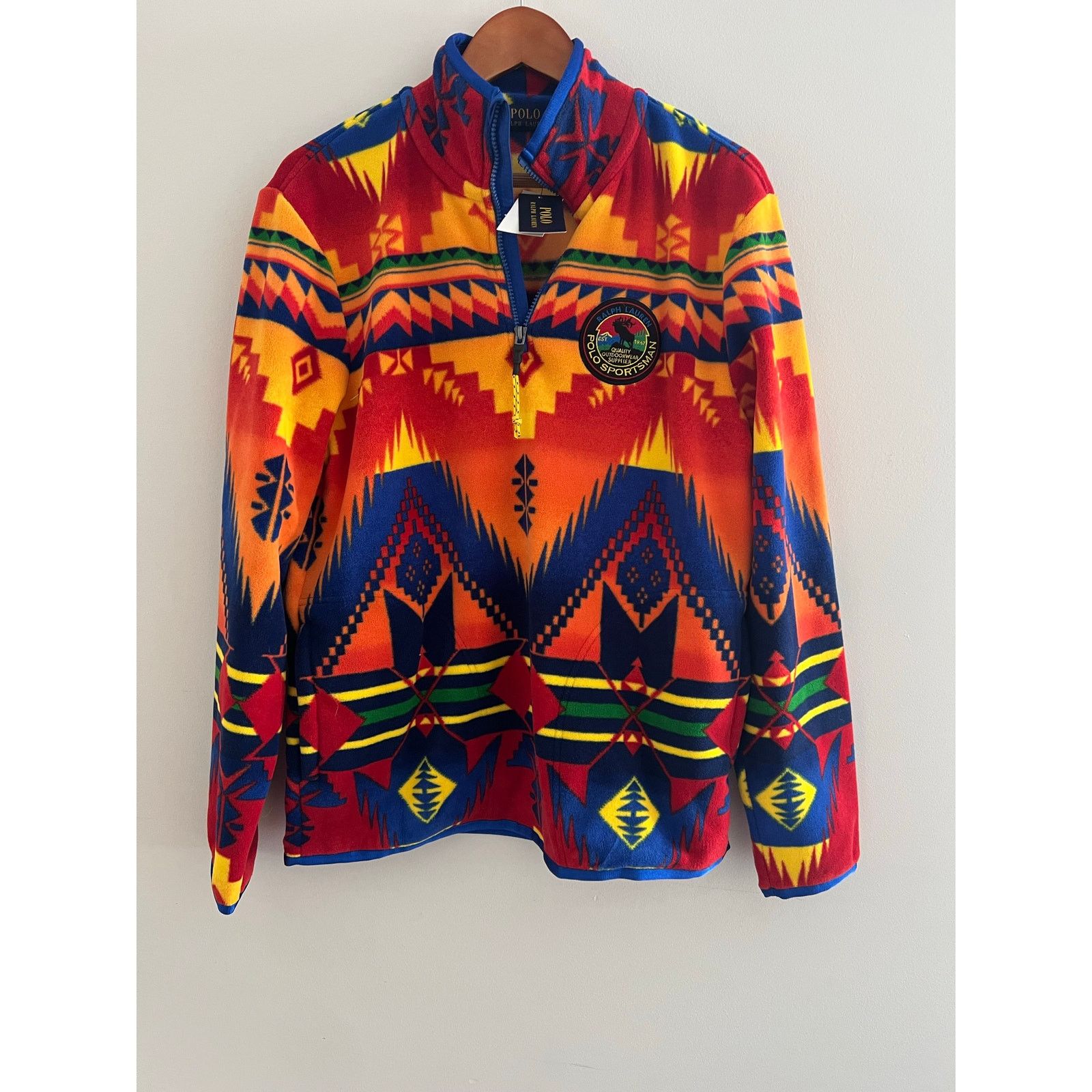 Polo Ralph Lauren Polo Ralph Lauren Southwestern Sportsman Zip Fleece Jacket Size US S / EU 44-46 / 1 - 2 Thumbnail