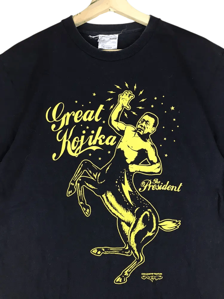 Japanese Brand Big Japan Pro Wrestling Tshirts Size US L / EU 52-54 / 3 - 3 Thumbnail
