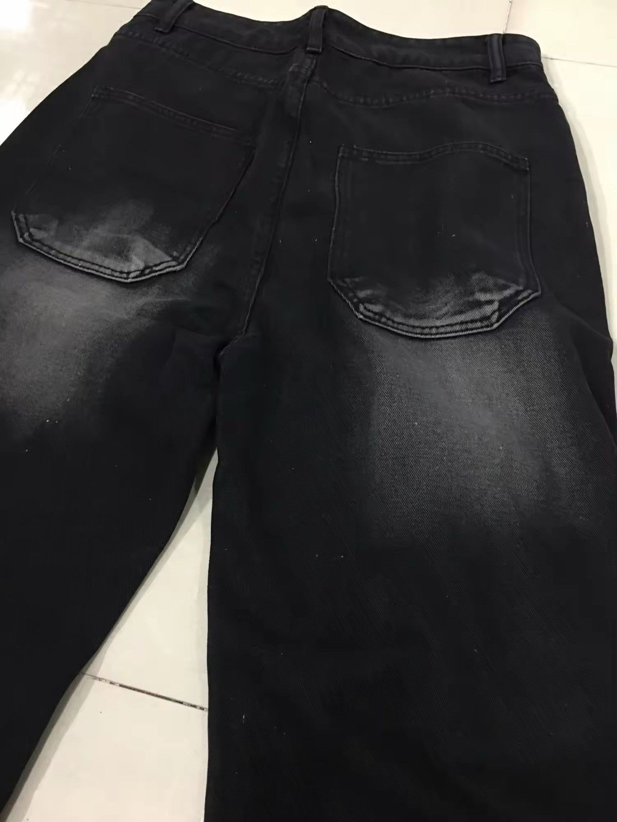 Japanese Brand × Vintage retro print patterned alphabet baggy jeans Size US 34 / EU 50 - 5 Thumbnail