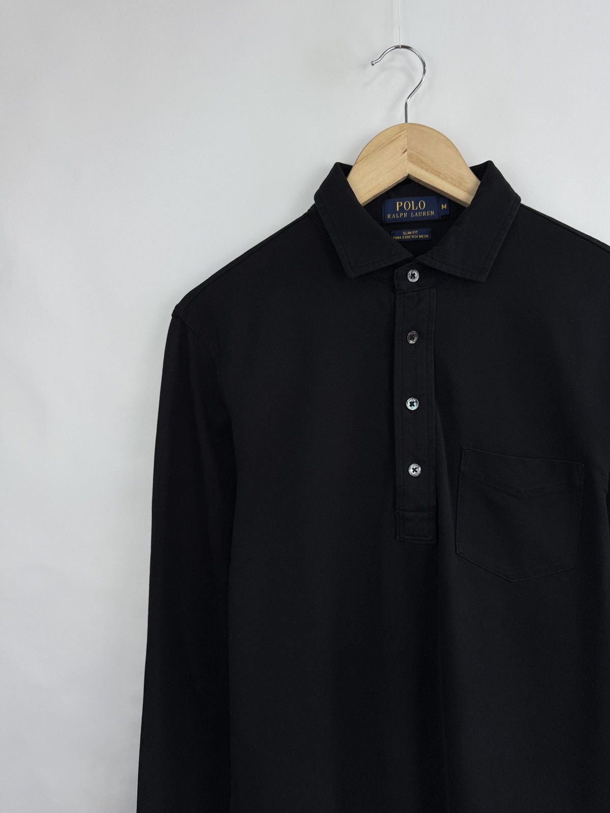 Polo Ralph Lauren 🇺🇸 Polo Ralph Lauren Slim Fit Pima Stretch Mesh Long Sleeve Size US M / EU 48-50 / 2 - 4 Thumbnail