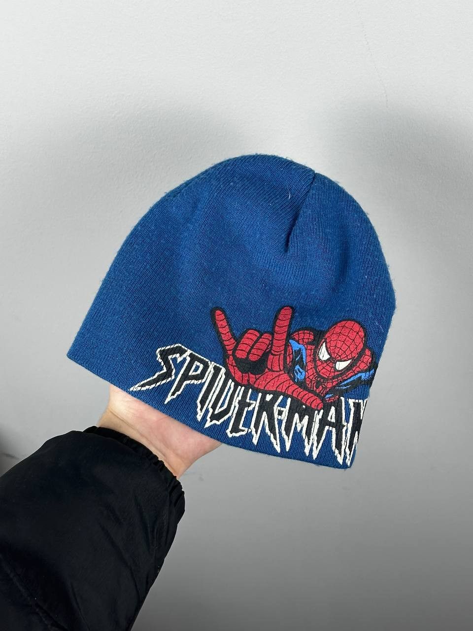 Japanese Brand Y2K Spider Man Hat Big Logo Blue Hype 00’s Size ONE SIZE - 1 Thumbnail