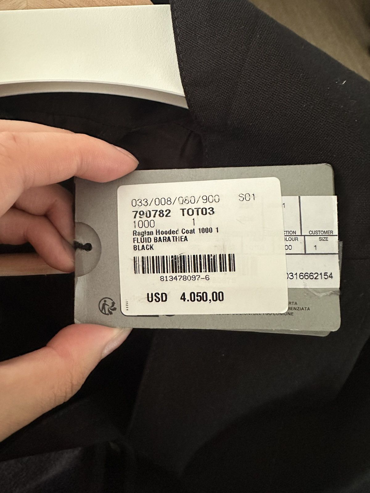 Balenciaga Balenciaga Summer24 Raglan Hooded Coat Size US M / EU 48-50 / 2 - 6 Thumbnail
