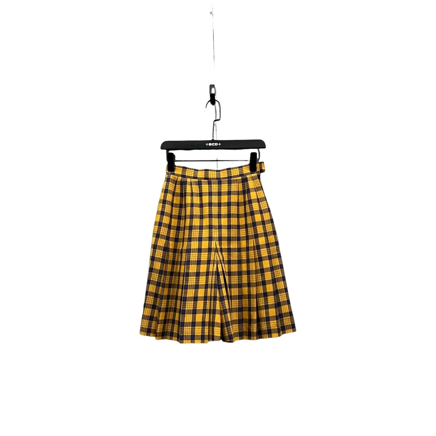 Christian Dior Monsieur Dior Sports Plaid Pleated Skirt Size S Size 28" / US 6 / IT 42 - 1 Thumbnail