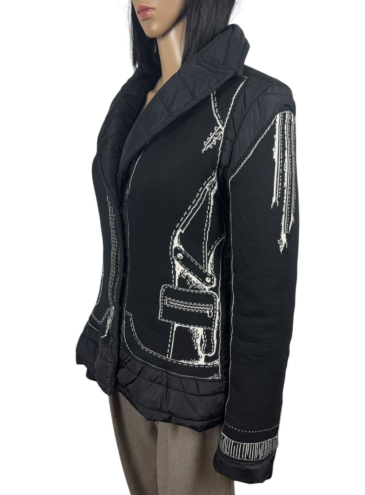 Other Pianura Studio Wool-Nylon Coat Embroidered Print size 44 Size M / US 6-8 / IT 42-44 - 4 Thumbnail
