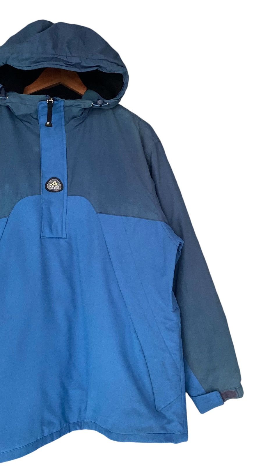 Adidas × Vintage Vtg ADIDAS Ski Anorak Hoodie Jacket Size US L / EU 52-54 / 3 - 2 Thumbnail