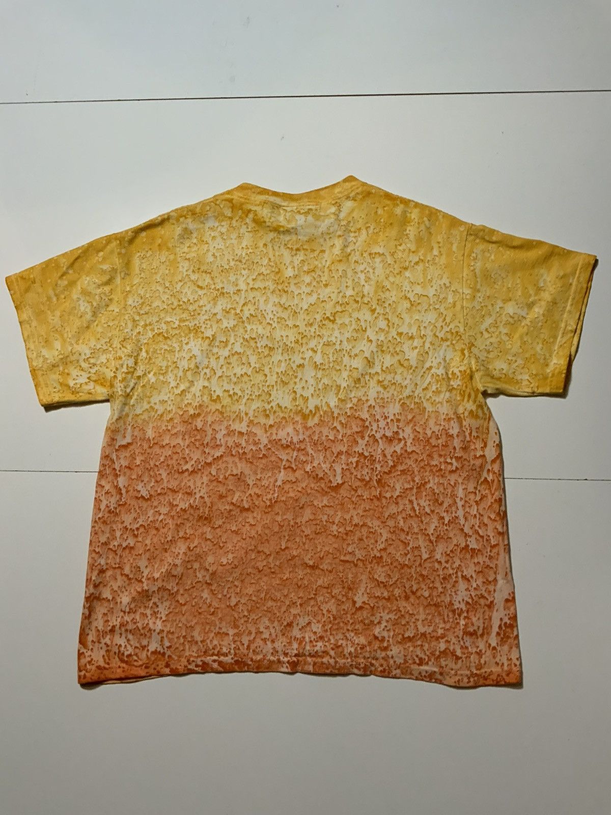 Vintage Vintage 90s Y2K Freeze Tag Orange Yellow Burst AOP T-Shirt Size US L / EU 52-54 / 3 - 2 Thumbnail